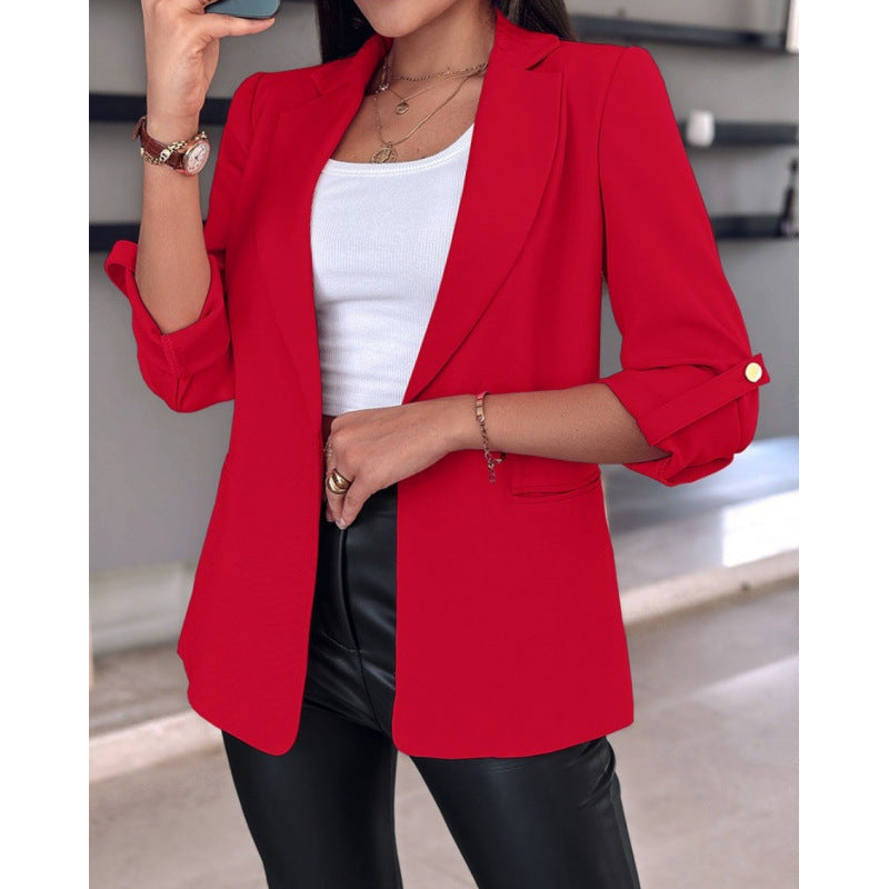Damen elegante Blazerjacke mit modischem Schnitt Krohn-e
