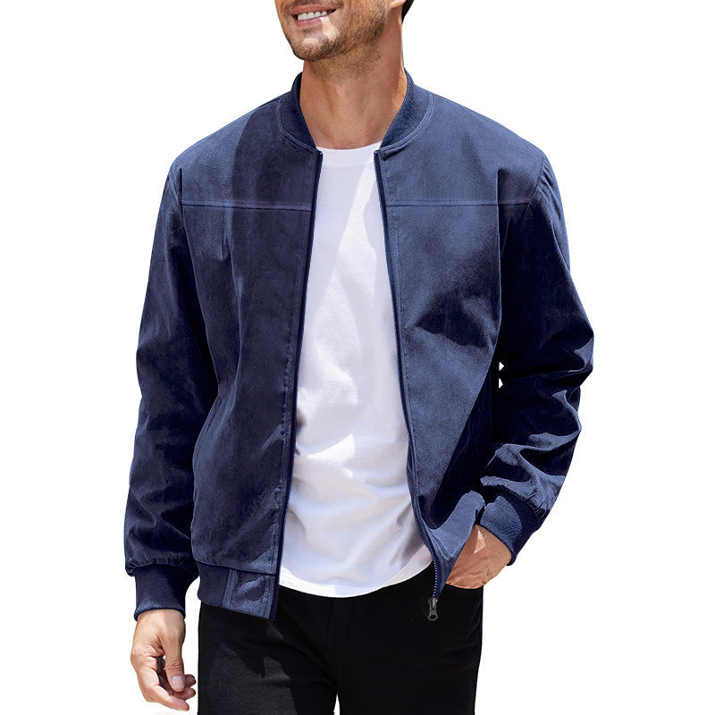 Herren stylische Bomberjacke mit sportlichem Schnitt Krohn-e