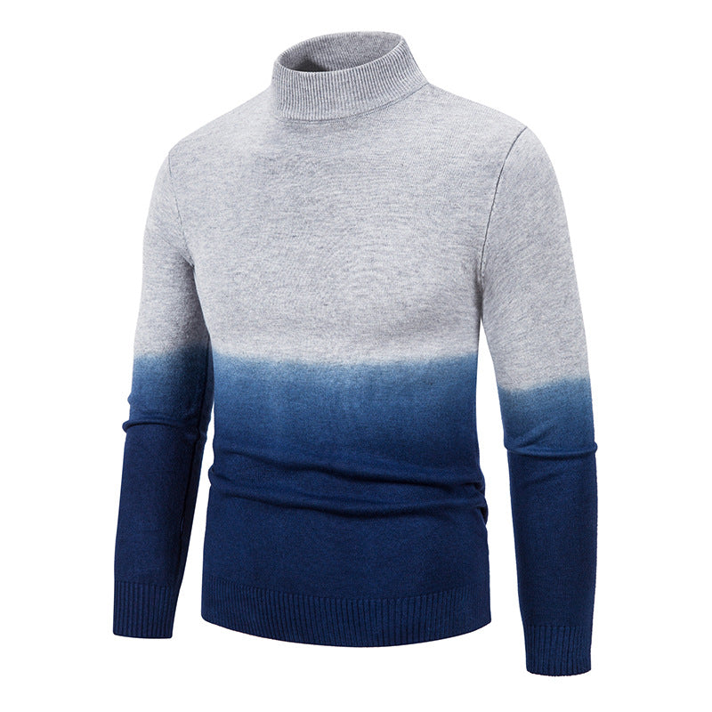 Herren rollkragen Pullover mit Farbverlauf Krohn-e