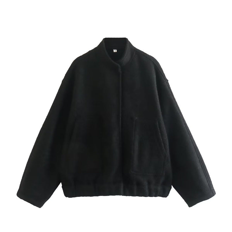 Damen elegante Oversized-Jacke Krohn-e