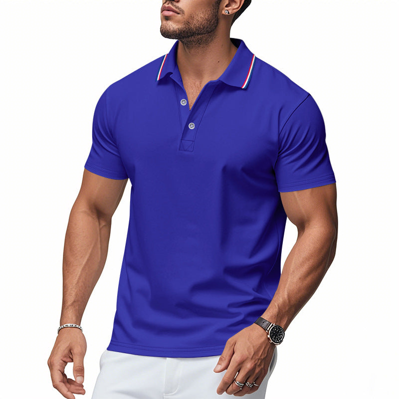 Herren Poloshirt mit modernem Kragen und feuchtigkeitsregulierender Technologie Krohn-e