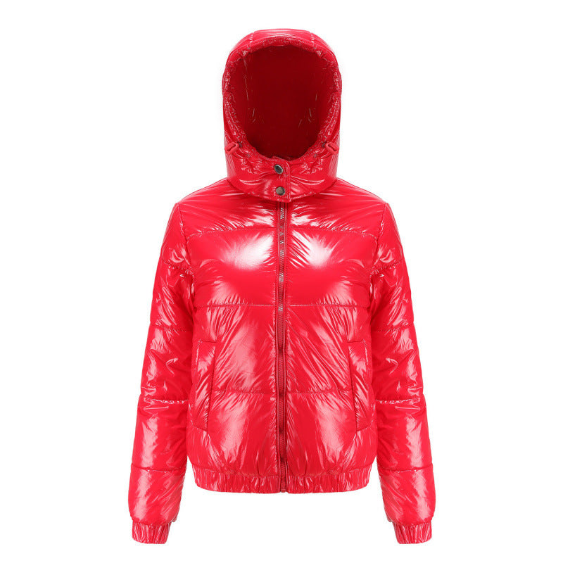 Damen glänzende Winterjacke Krohn-e