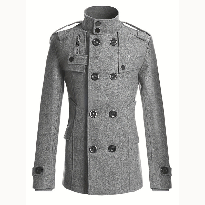 Damen Modischer Trenchcoat mit asymmetrischem Schnitt und praktischen Taschen Krohn-e