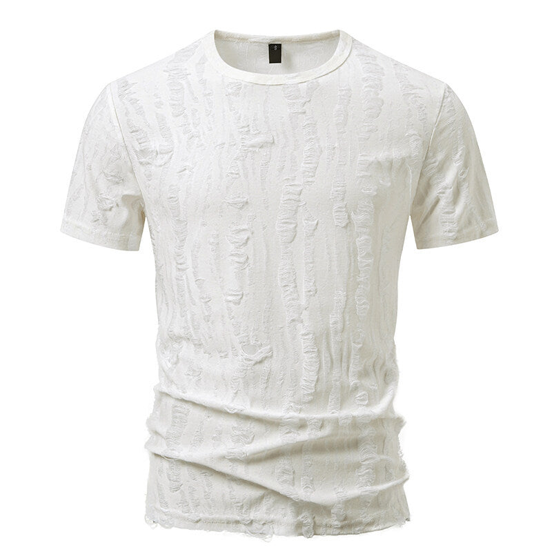 Herren T-Shirt mit strukturiertem Vintage-Design Krohn-e