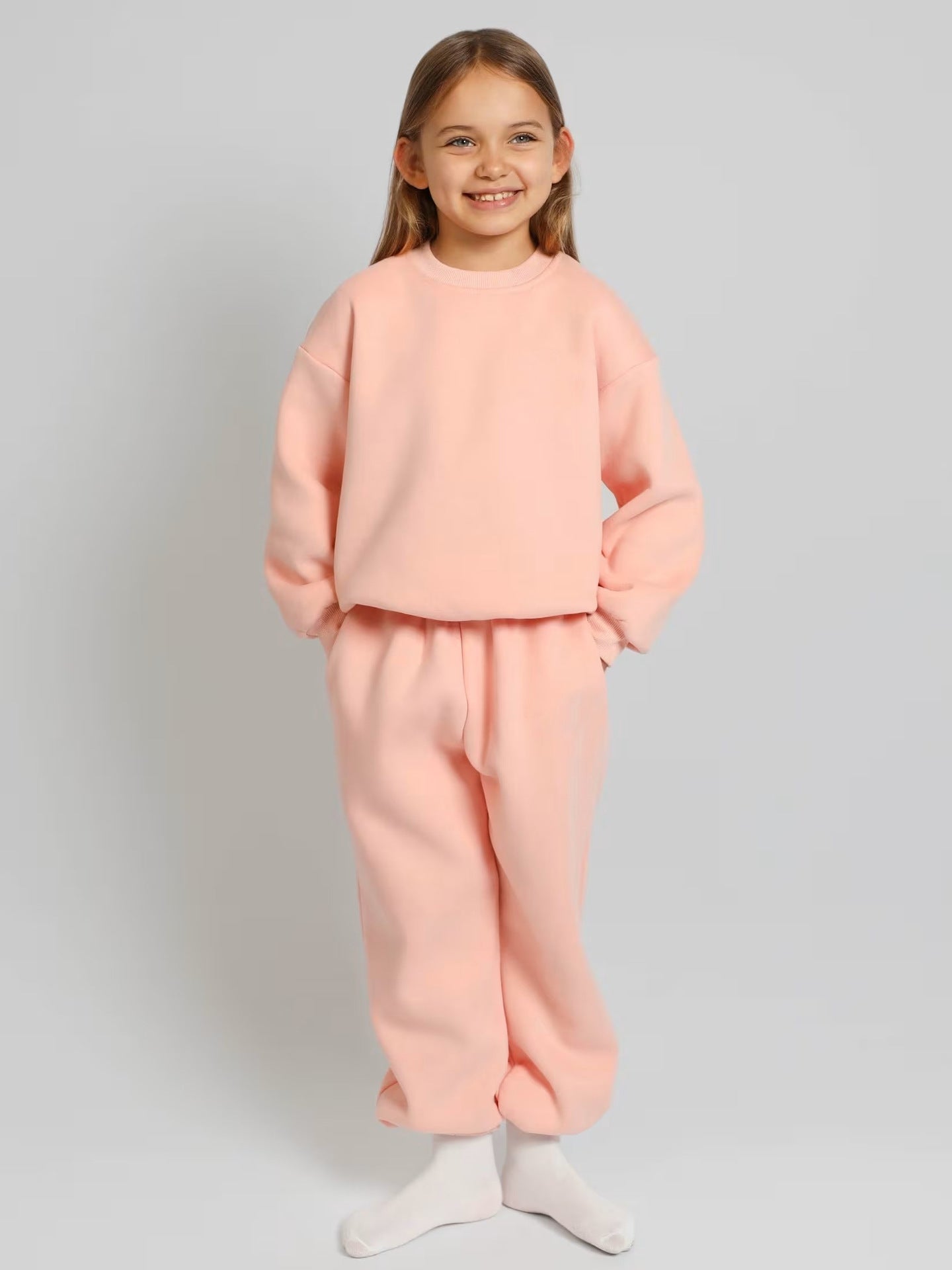 Damen lässiges Sweatshirt und bequeme Jogginghose Set Krohn-e