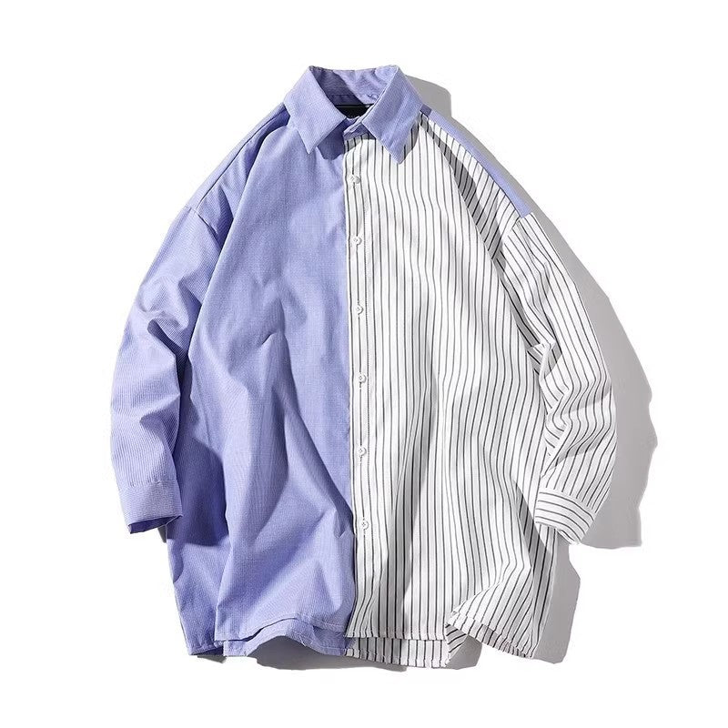 Herren Trendy Hemd mit asymmetrischem Design und urbanem Chic Krohn-e