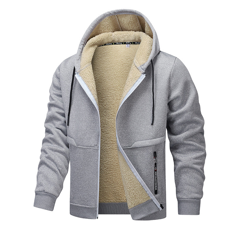 Herren kuschelige Fleecejacke mit hoher Wärmedämmung Krohn-e
