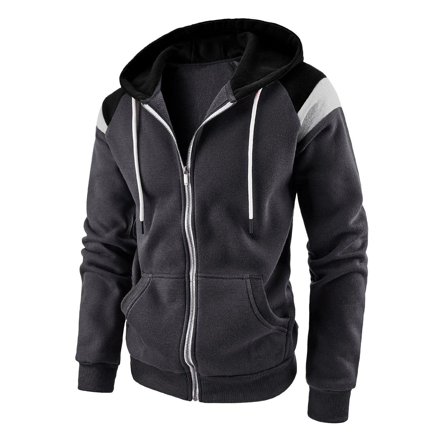 Herren sportlicher Kapuzenzipper Krohn-e