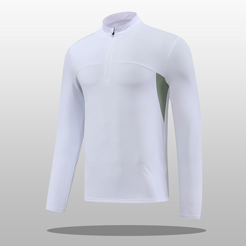 Herren Funktions-Thermoshirt mit Stehkragen und Reißverschluss Krohn-e