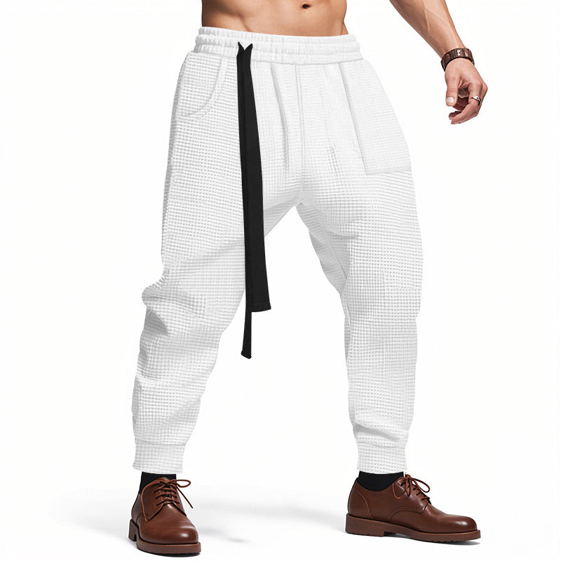 Herren lässige Freizeithose mit elastischem Bund und praktischen Taschen Krohn-e