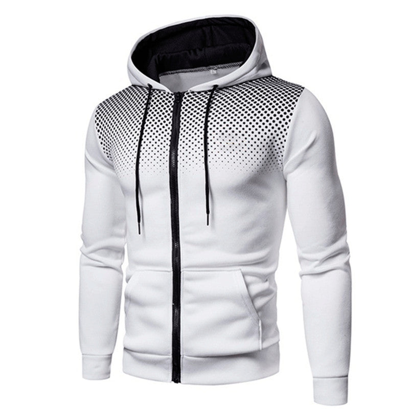 Herren Sportlicher Kapuzenpullover mit atmungsaktiver Netzstruktur Krohn-e