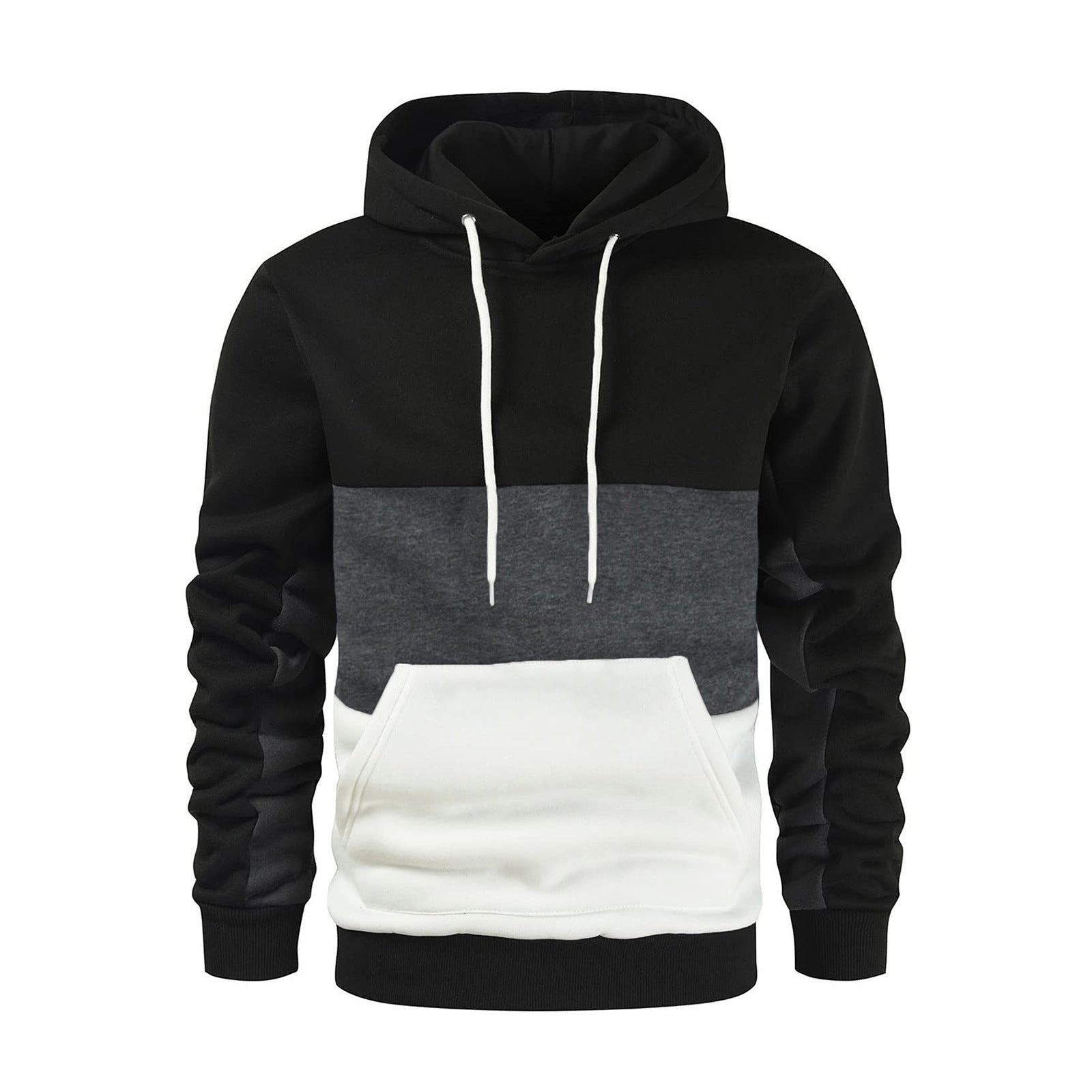 Herren Kapuzenpullover mit modischem Farbblockdesign Krohn-e