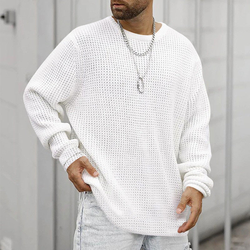 Herren Grobstrickpullover mit modernem Schnitt und kuscheligem Innenfutter Krohn-e