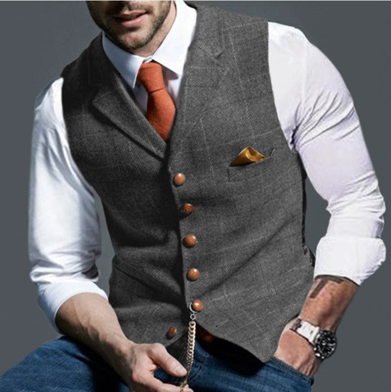 Herren elegante Weste Krohn-e