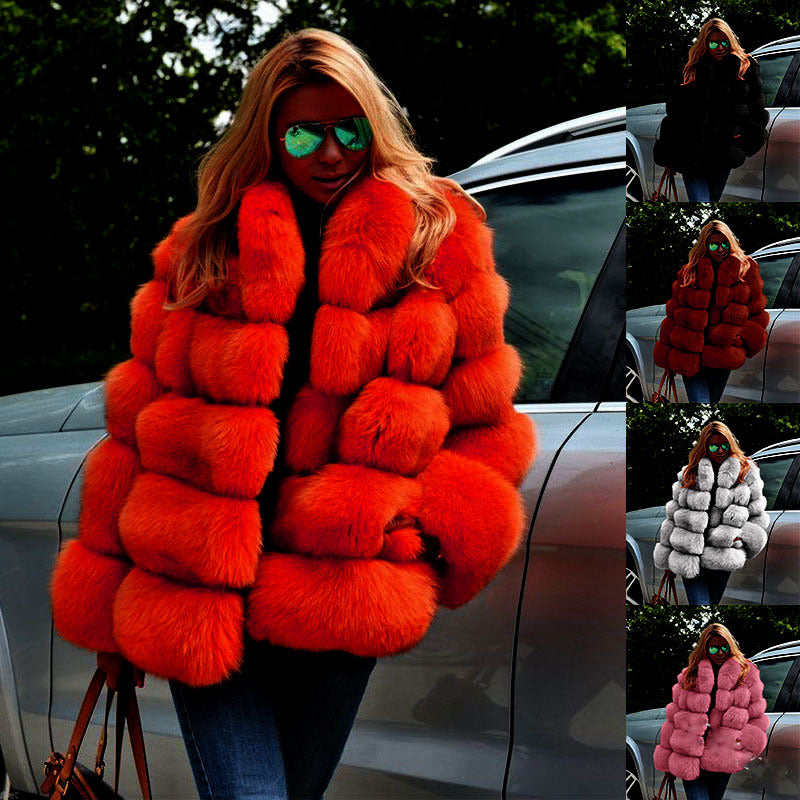 Damen Kunstpelz Bauschjacke Krohn-e