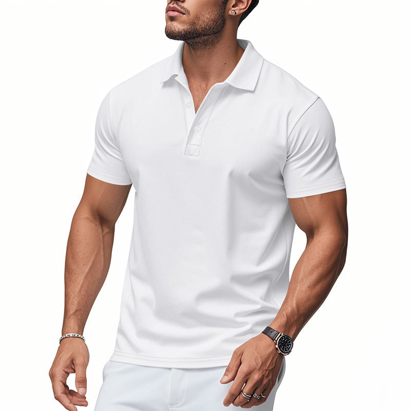 Herren Polohemd mit modernem Schnelltrocknungsstoff und eleganter Passform Krohn-e