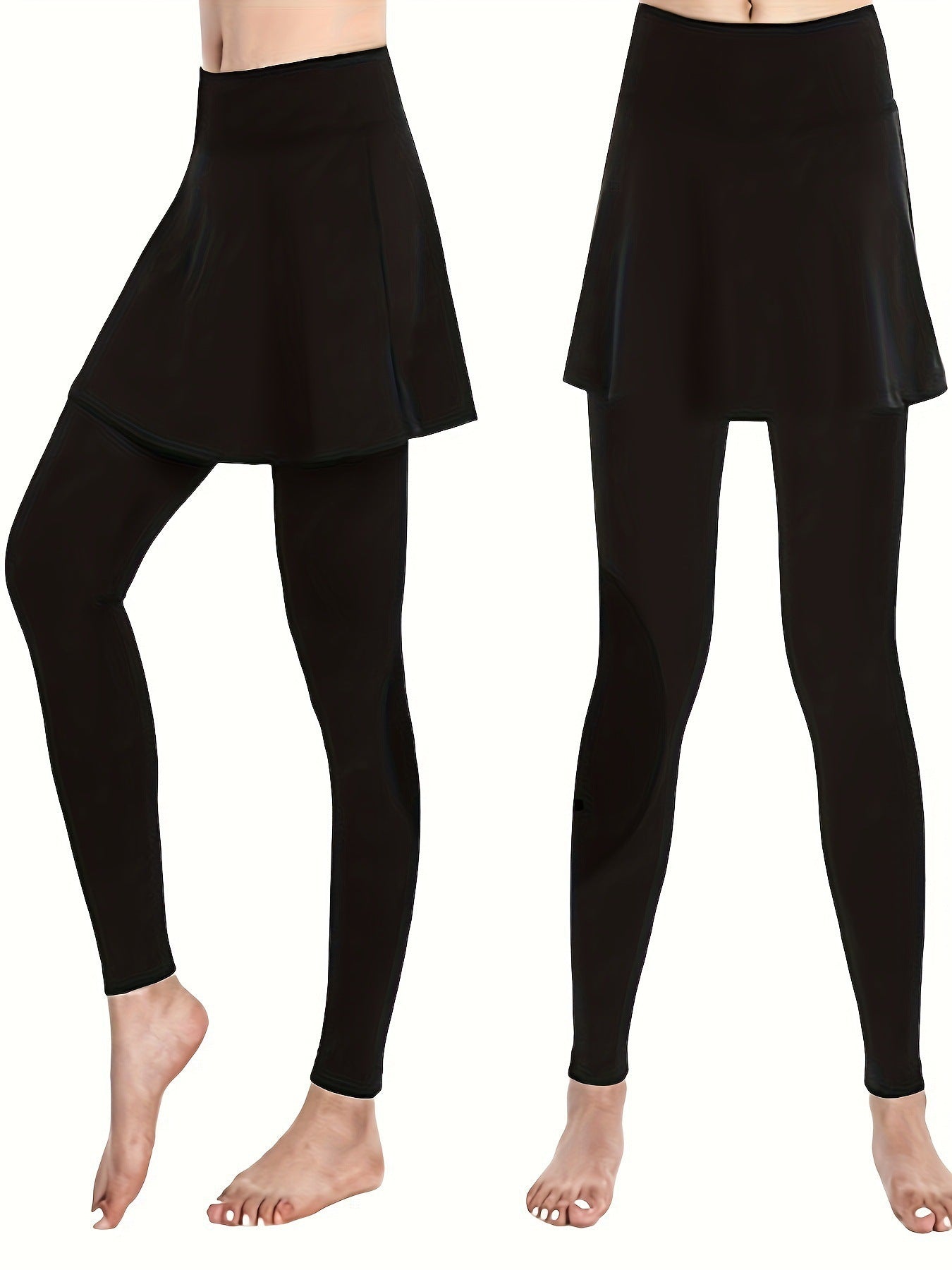 Damen Leggings mit integrierter Skirtschnitt Krohn-e