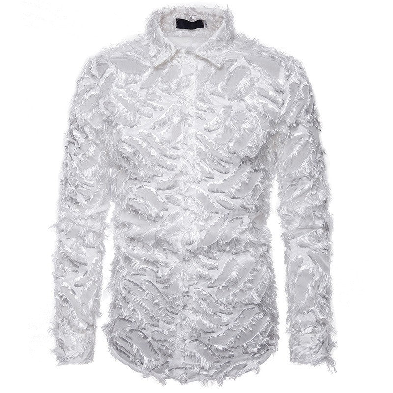 Herren Modisches Hemd mit strukturiertem Design Krohn-e