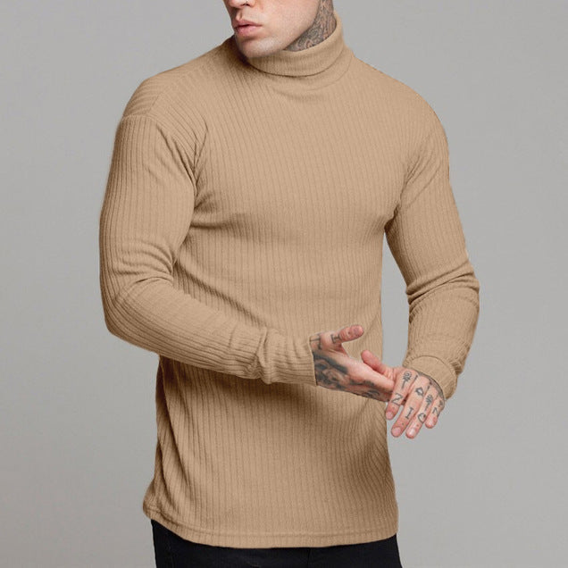 Herren modisches Langarmshirt mit Rollkragen Krohn-e