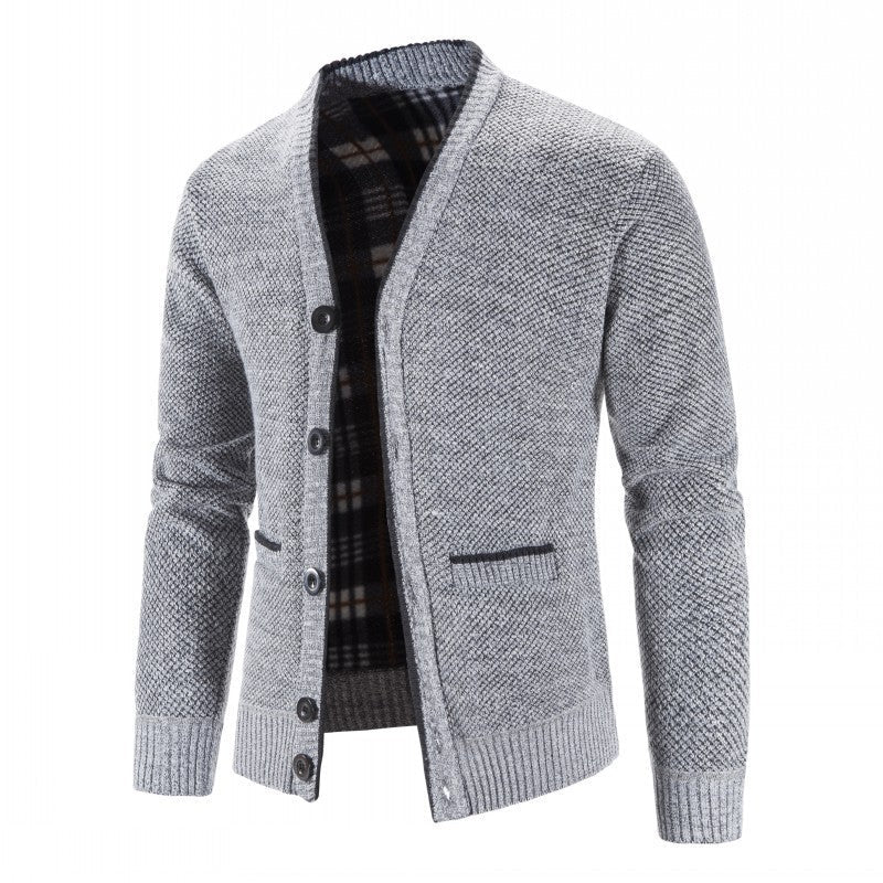 Damen Strickjacke im modernen Herringbone-Muster Krohn-e