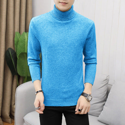 Herren eleganter Rollkragenpullover aus feiner Merinowolle Krohn-e