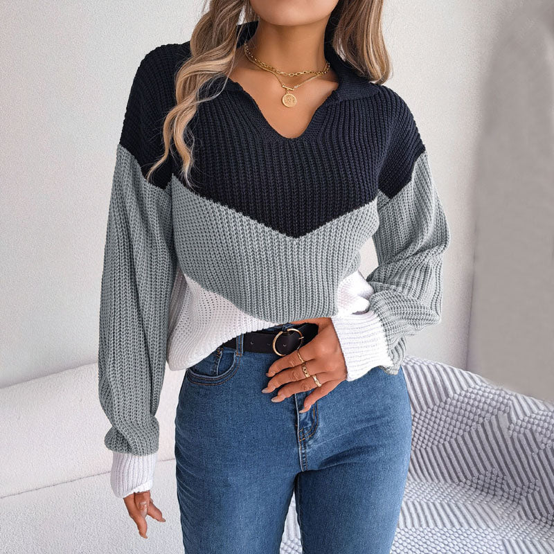 Krohn-e | Warmer Strickpullover Für Tägliches Tragen