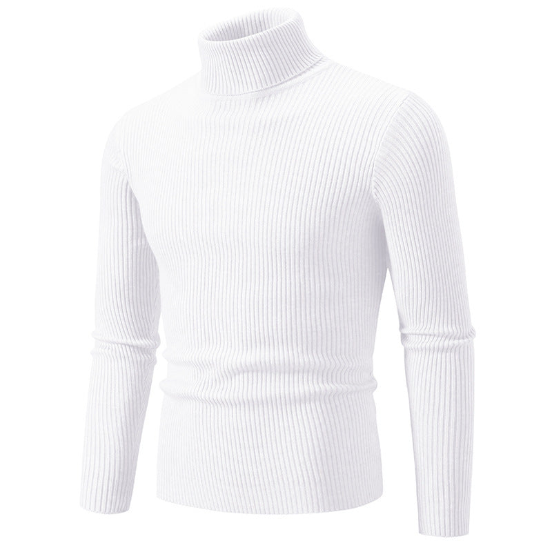 Herren feiner Rollkragenpullover aus langlebigem Strickmaterial Krohn-e