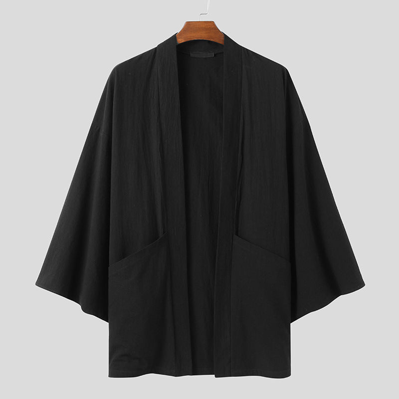 Damen Kimono-Jacke mit modernen Schnitt und praktischen Taschen Krohn-e
