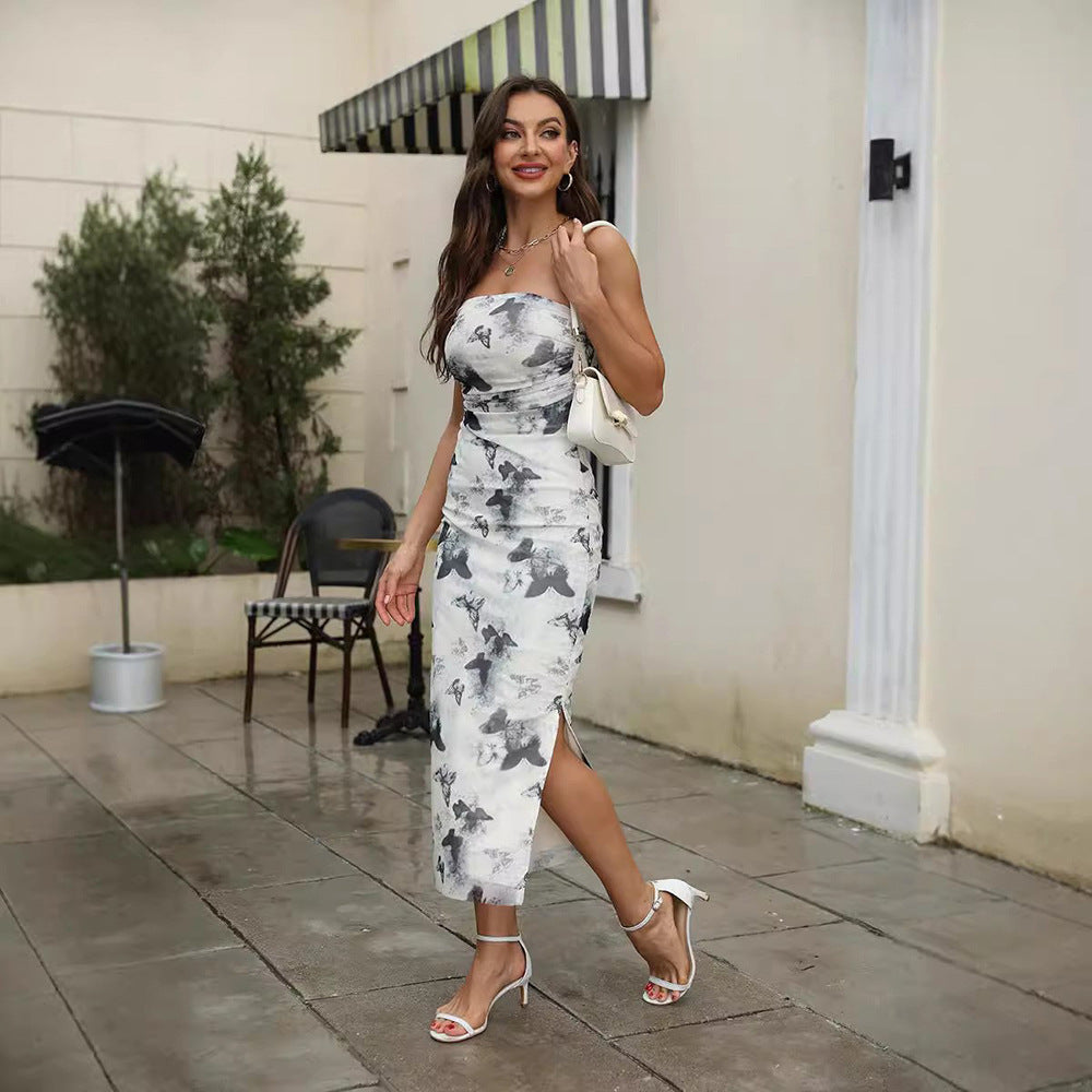 Fudus | Verführerisches Kleid mit seitlichem Schlitz