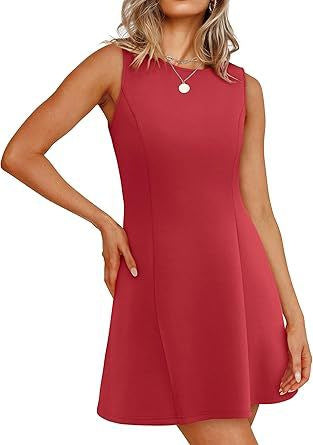 Damen ärmelloses A-Linien Kleid mit zeitlosem Schnitt Krohn-e