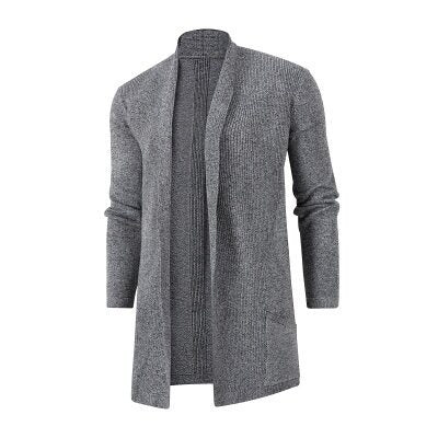 Herren Strickjacke mit offenem Schnitt und praktischen Taschen Krohn-e