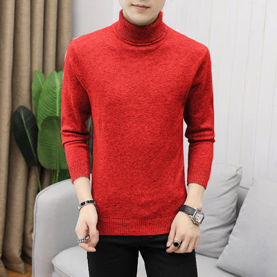 Herren eleganter Rollkragenpullover aus feiner Merinowolle Krohn-e