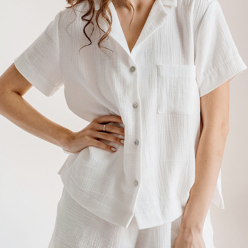 Damen Bequemes Schlafanzug-Set aus atmungsaktivem Material Krohn-e