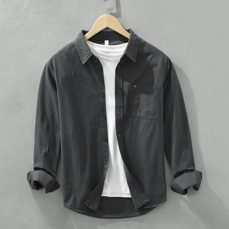 Baumwollhemd für Herren: lässig und vielseitig