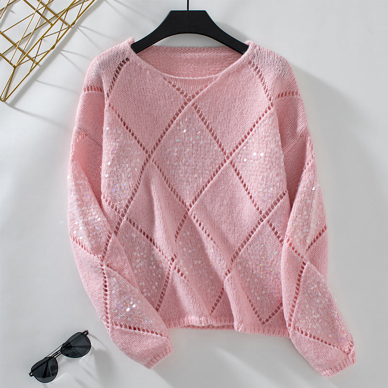 Krohn-e | Luftiger Hohlstrickpullover Für Übergangszeit
