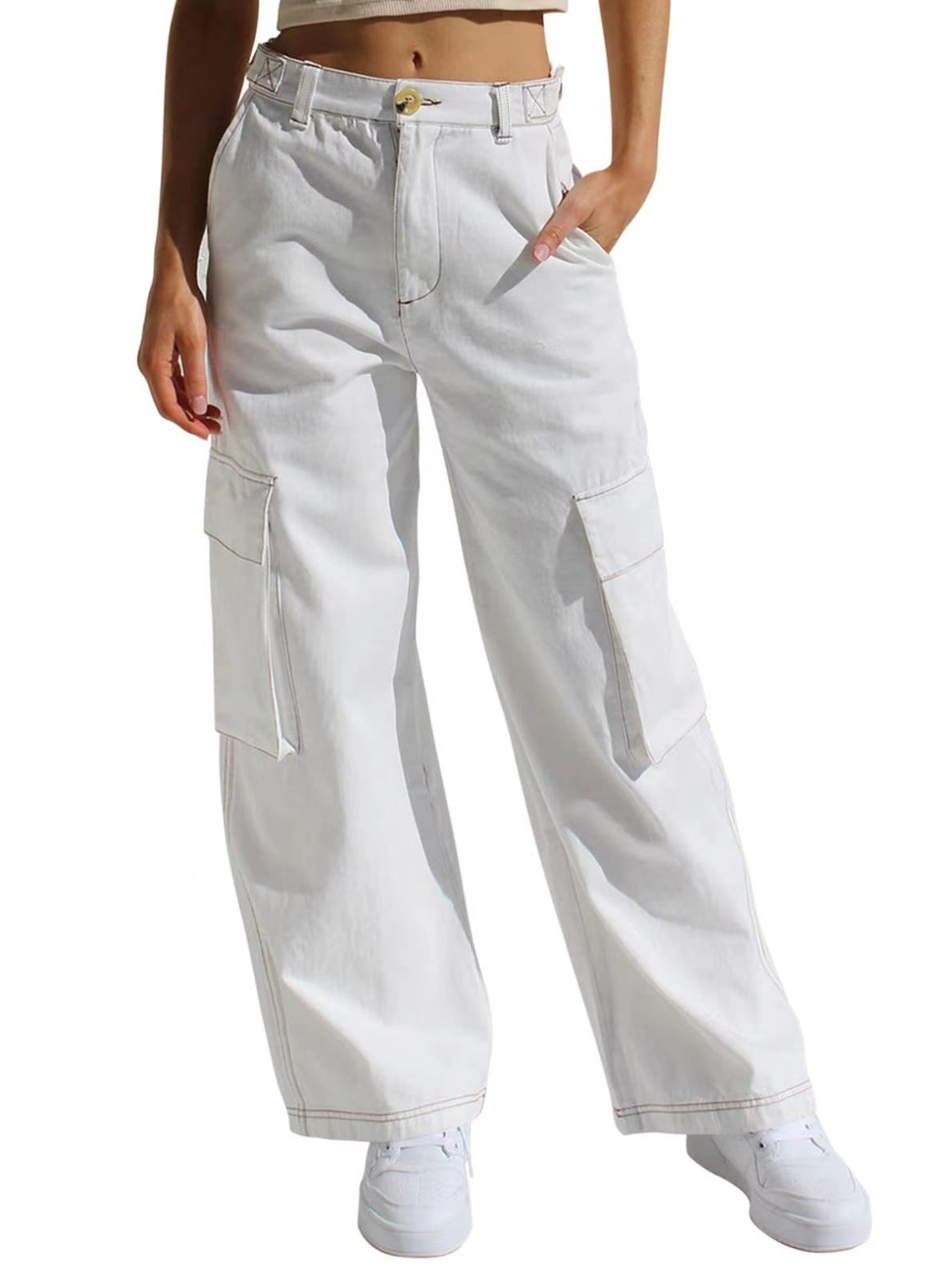 Damen Utility-Hose im Cargo-Stil Krohn-e