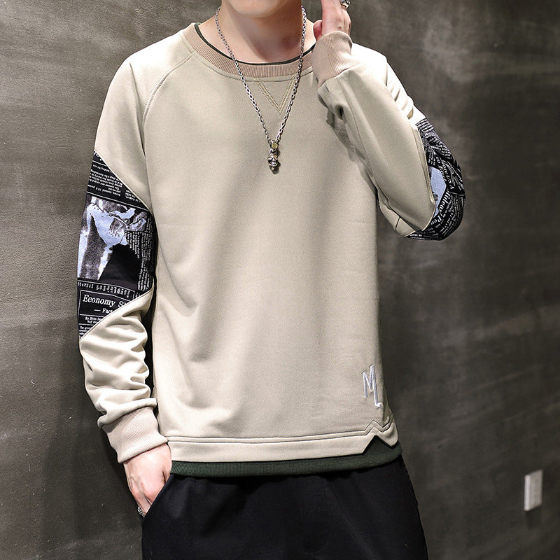 Herren modisches Sweatshirt mit einzigartigen Druckdetails Krohn-e