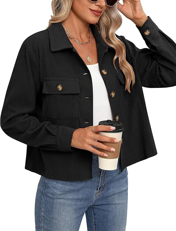 Damen lässige Overshirt-Jacke Krohn-e