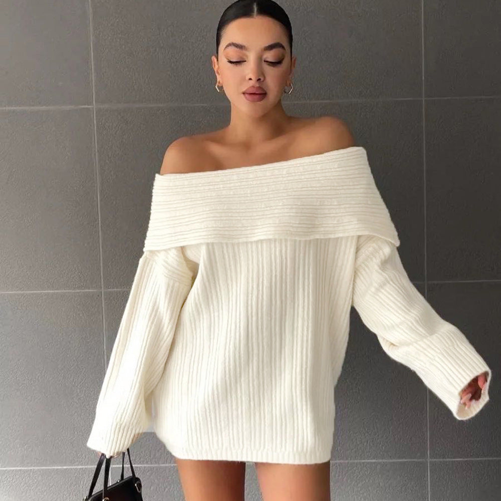 Damen Oversized Strickpullover Krohn-e