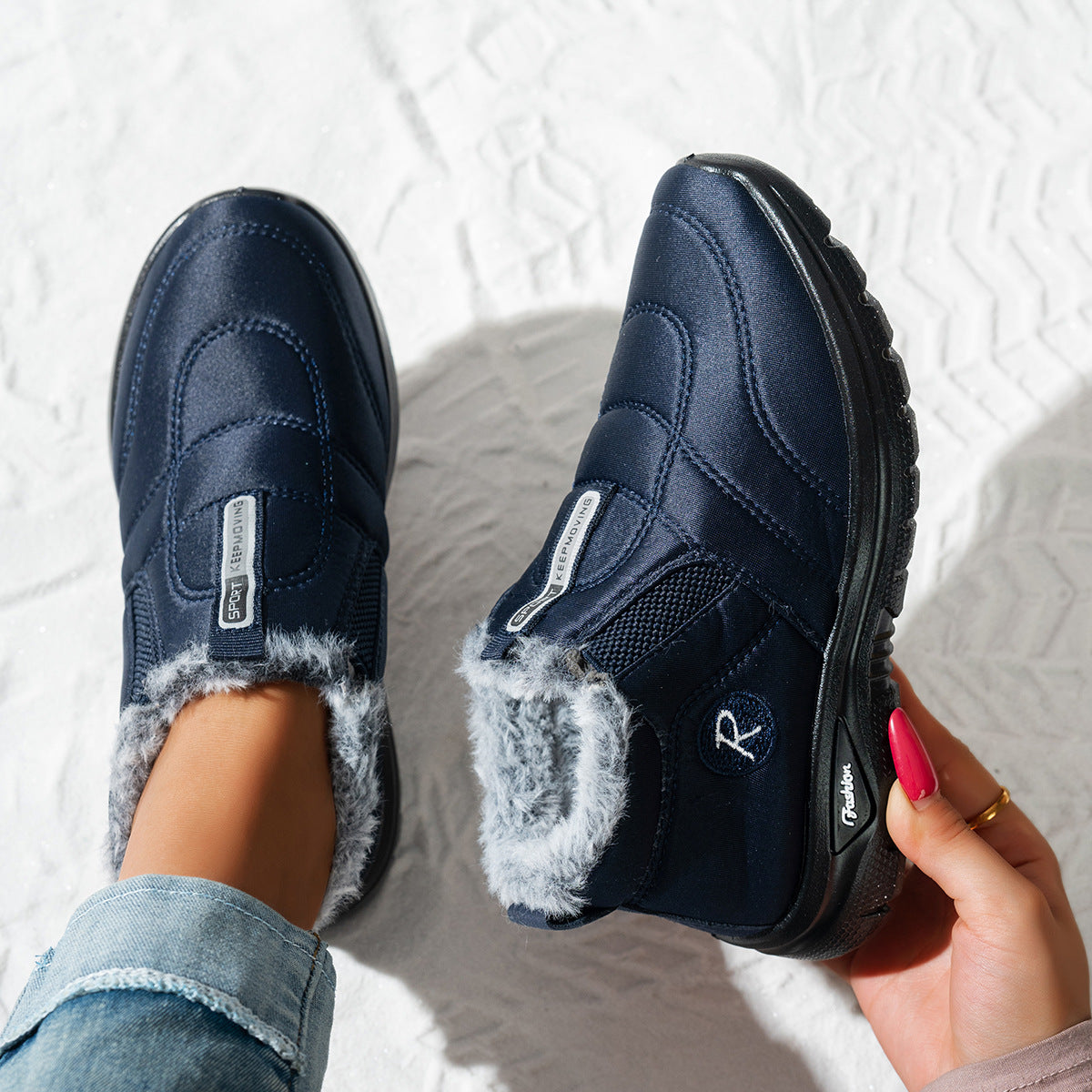Damen Sportliche Winterstiefel Krohn-e