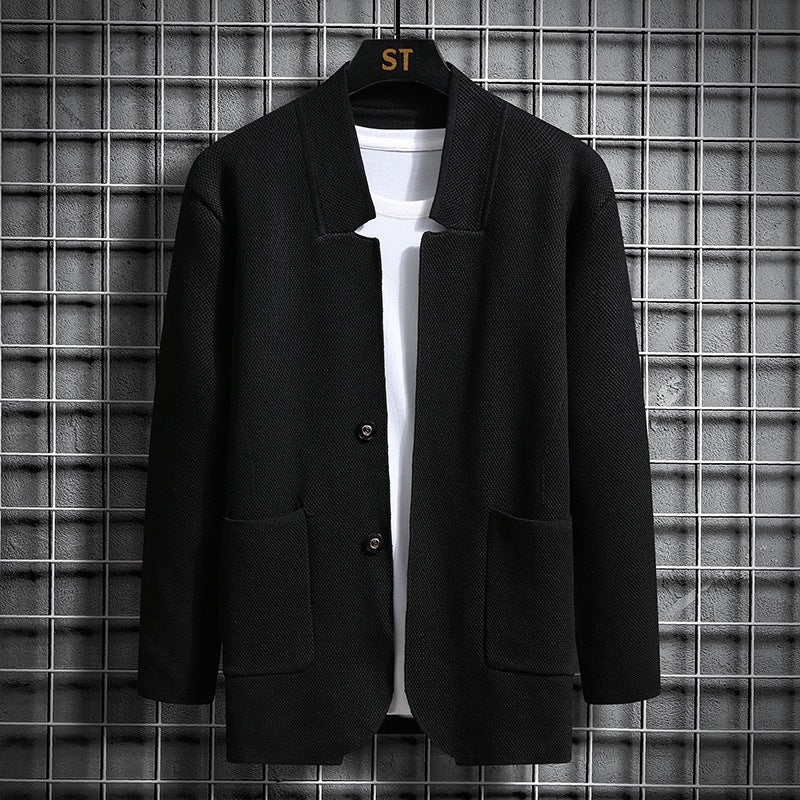 Damen elegante Jacke mit strukturiertem Design und praktischen Taschen Krohn-e