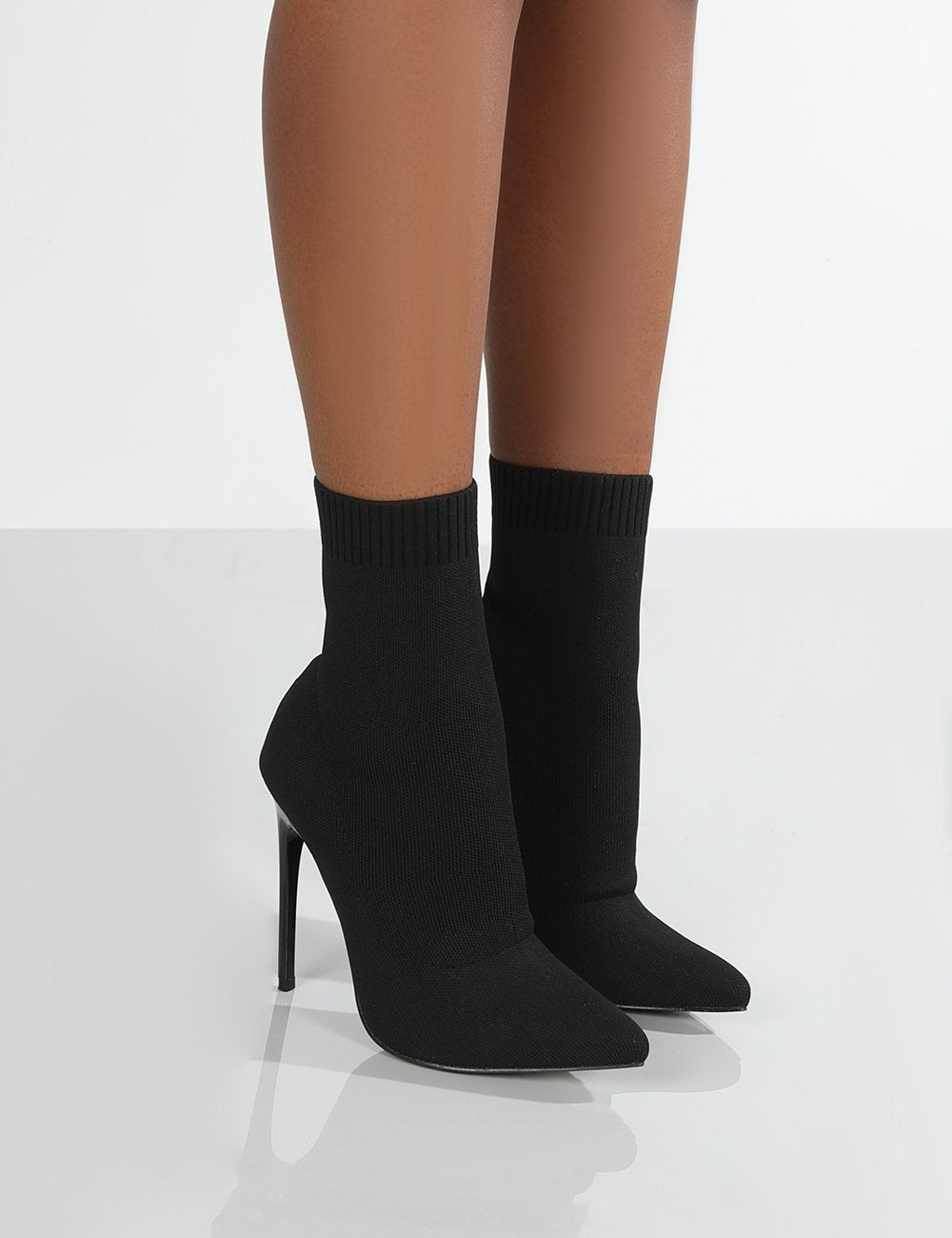 Damen High Heels mit enganliegendem Stricksohlen-Design Krohn-e