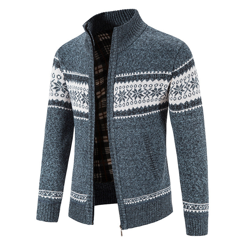 Herren Strickjacke mit zukunftsweisendem Design Krohn-e