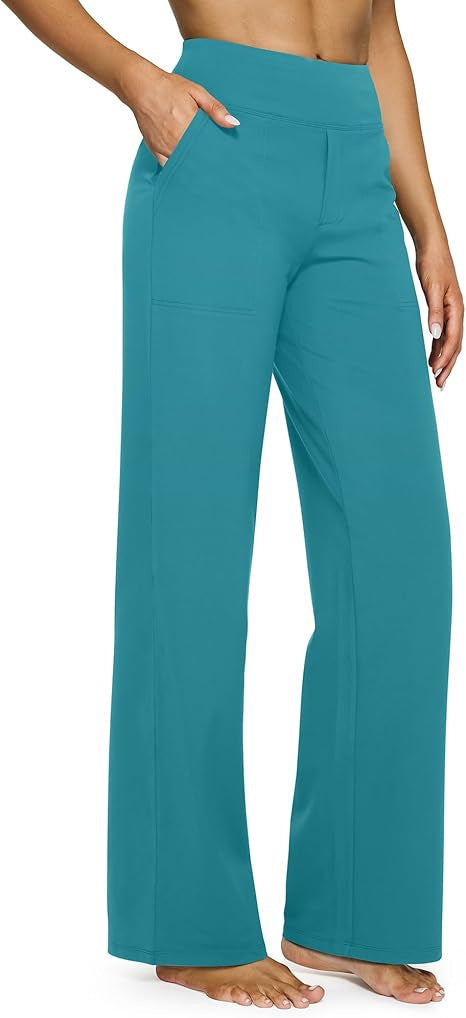 Damen Weitgeschnittene Lounge-Hose mit elastischem Bund Krohn-e
