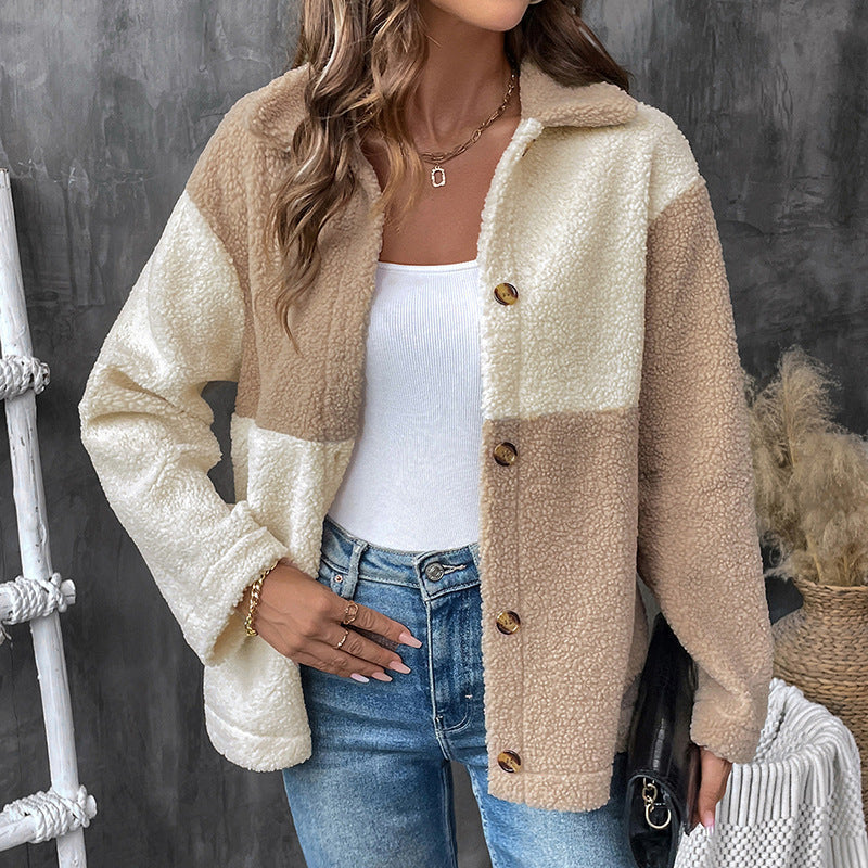 Krohn-e | Wende Sherpa Fleecejacke für Damen