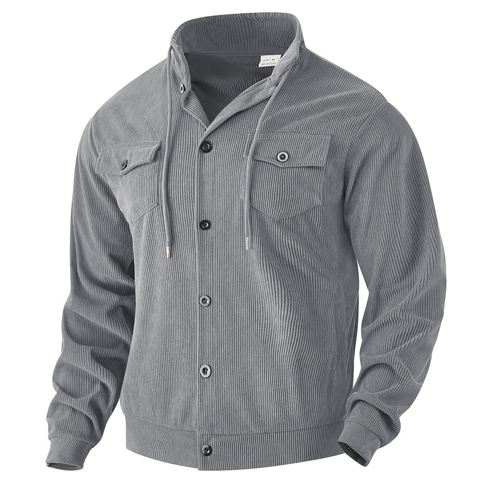Herren cordjacke mit praktischen Brusttaschen Krohn-e