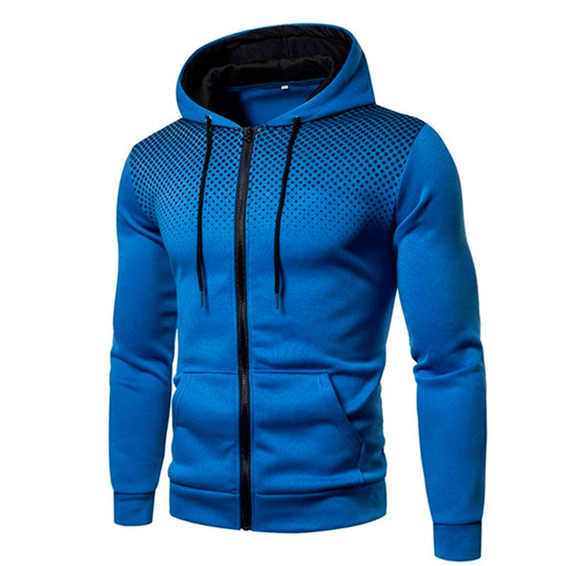 Herren Sportlicher Kapuzenpullover mit atmungsaktiver Netzstruktur Krohn-e
