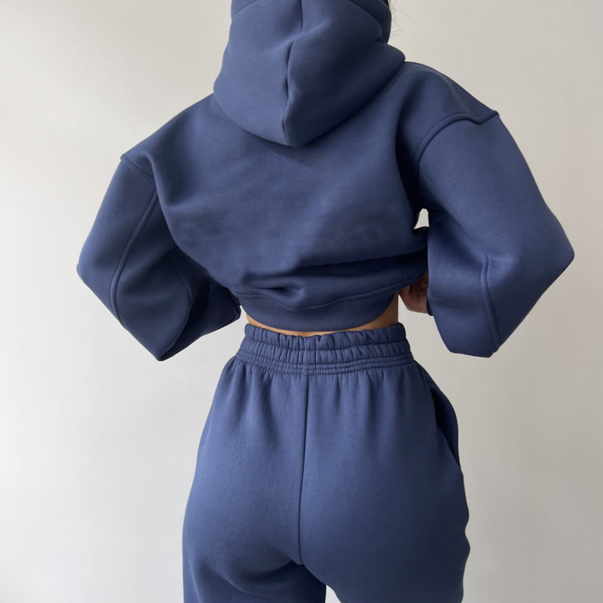 Damen modisches und lässiges Hoodie-Set mit weitem Schnitt Krohn-e