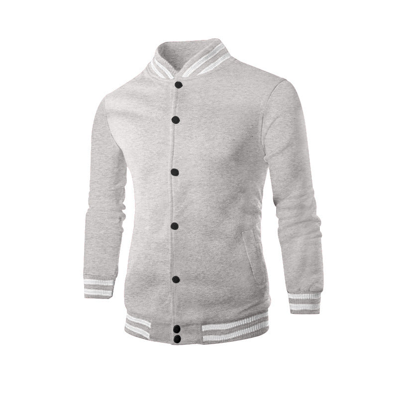 Herren Collegejacke mit elastischen Bündchen und hochwertiger Verarbeitung Krohn-e