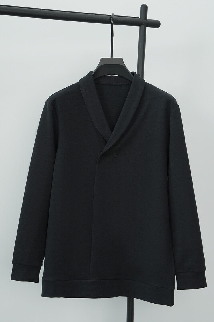 Herren Freizeitjacke mit modernem Schalkragen und praktischen Knöpfen Krohn-e
